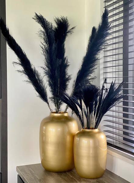 Vase Glas - Gold - Artic - M - H35 B25 