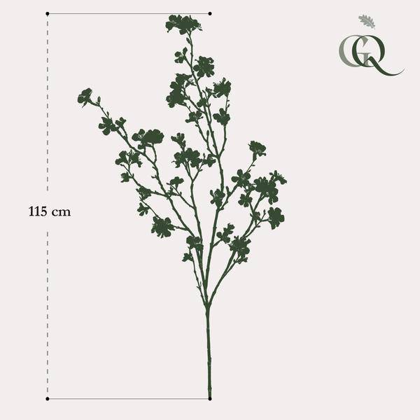 Künstliche Blumen - Blumenstrauß - Solo - Rosa - Japanische Kirschblüte - 95cm - 4 Stück 