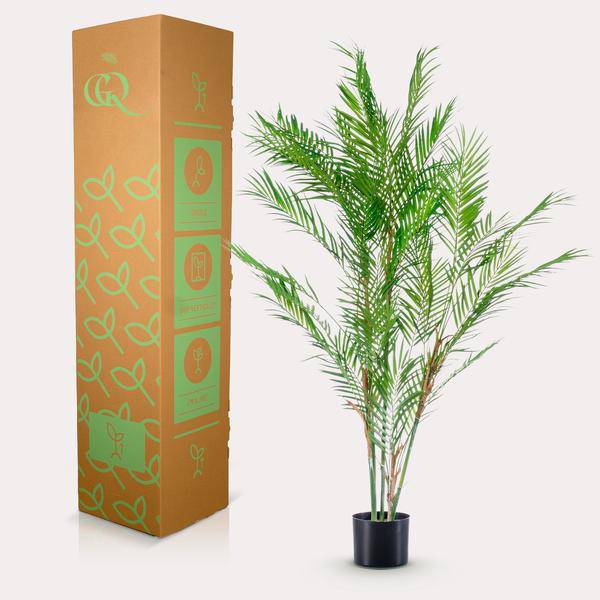Kunstpflanze - Chamaedorea Elegans - Bergpalme - 120 cm 