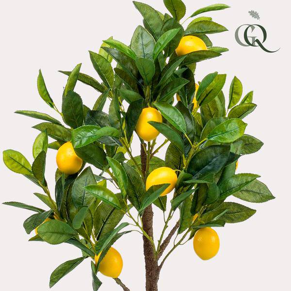 Kunstpflanze - Citrus Limonia - Zitronenbaum - 72 cm 