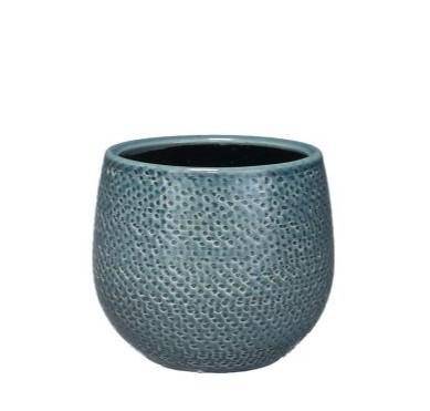 Topf Gabriel Rund Blau D14 