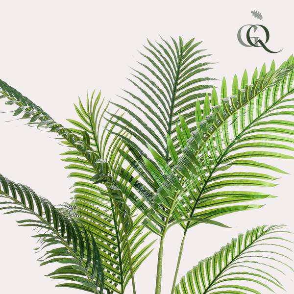 Kunstpalme Howea forsteriana – 160 cm – Realistische Kentia-Palme – Pflegefrei – Hypoallergen – Für Wohnzimmer, Büro & Wintergarten – Tropisches Deko-Highlight 
