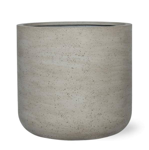 Topf Jumbo Charlie Beige Gewaschen – XS – Dekorativer Pflanztopf D62cm x H60cm – Zeitloser Look für große Pflanzen – Indoor & Outdoor geeignet 