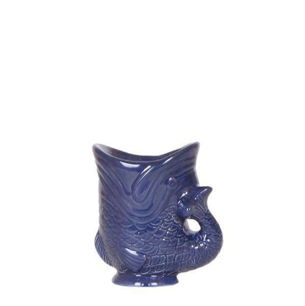 Fisch Topf - Blau - Ø6cm 