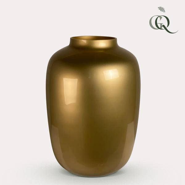 Vase Glas - Gold - Artic - M - H35 B25 