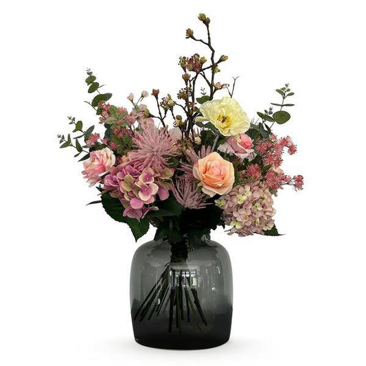 Kunstblumen - Blumenstrauß M - Mystischer Sommer - 65 cm 