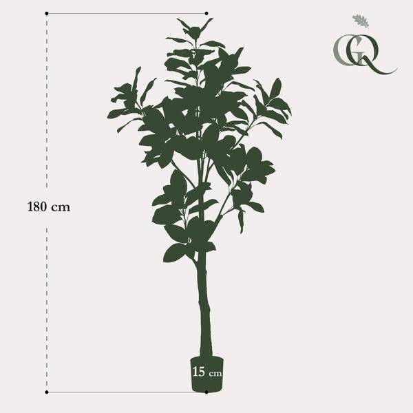 Kunstpflanze - Magnolia Grandiflora - 180 cm 
