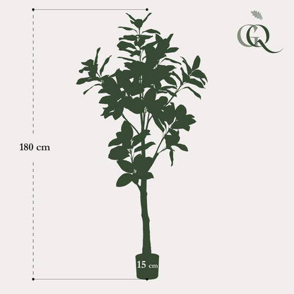 Kunstpflanze - Magnolia Grandiflora - 180 cm 