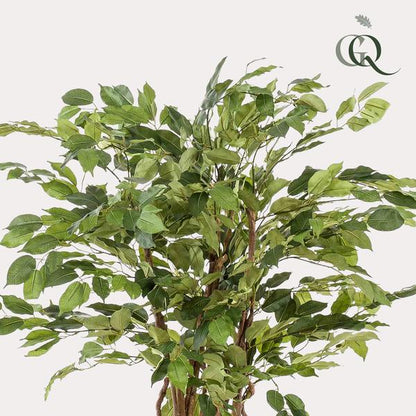 Ficus Liana – Künstliche Zimmerpflanze – ↕140 cm – Realistische Stiefmütterchen-Pflanze – Dekoration für Wohnzimmer, Flur & Wintergarten 