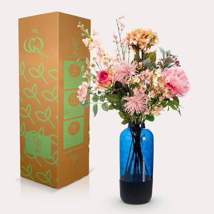 Künstliche Blumen - Blumenstrauß L - Pretty Pink - 89 cm 