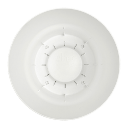Greenville Pflanztopf Weiß – D39 x H37 – Moderner Blumentopf für Innen & Außen – Stilvolles Pflanzgefäß – Eleganter Übertopf für große Zimmer- & Gartenpflanzen 