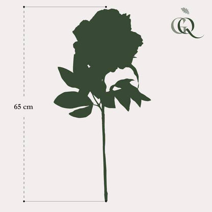 Künstliche Blumenstrauß Pfingstrosen Hellrosa – 5 Stück je 65cm – Realistische Kunstblumen – Romantischer Deko Blumenstrauß – Langlebige & pflegeleichte Dekoration für Zuhause, Büro & Events 