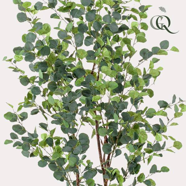Kunstpflanze - Eukalyptusbaum - Blauer Gummibaum - 180 cm 