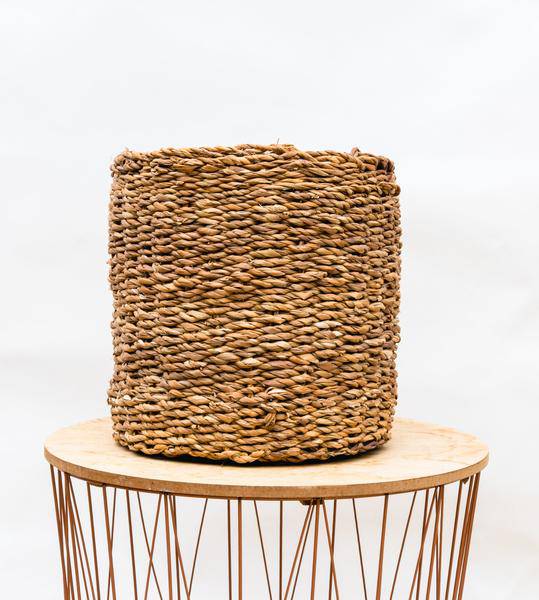 Korb Ido – 26cmx33cm – Moderner Aufbewahrungskorb – Vielseitig & Robust – Für Pflanzen, Haushalt & Dekoration – Naturmaterialien 