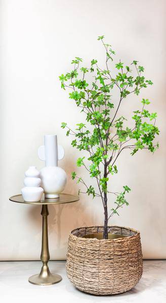 Kunstpflanze - Tropaeolum Speciosum - Ostindische Kirsche - 150 cm 