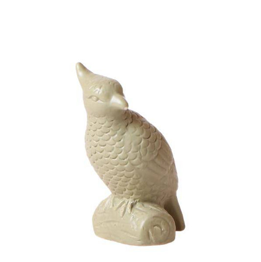 Deko-Kakadu auf Stab – Grün – 12cm – Ornament aus Polystone – Zierfigur für Blumentöpfe & Pflanzensets – Stylischer Vogel als Deko-Highlight 