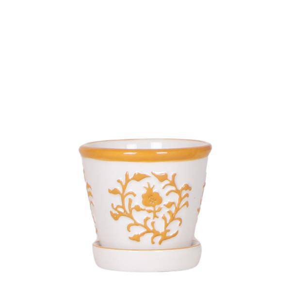 Malaga Übertopf - Orange - Ø6cm 