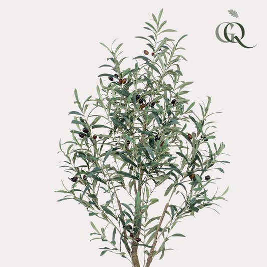 Kunstpflanze Olea europaea – Olivenbaum – 140cm – pflegeleicht – dekorativer Kunstbaum für Zuhause & Büro 