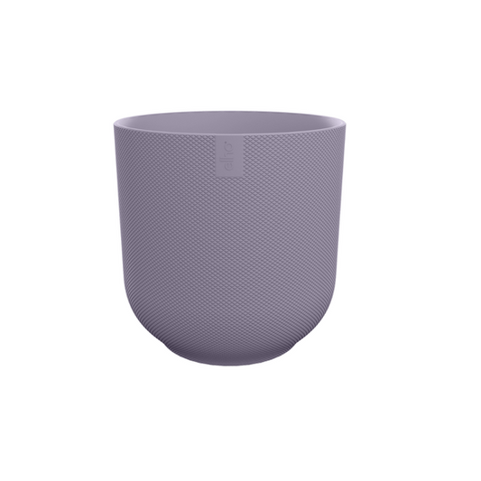 Jazz Pflanztopf Lavendel Lila – D19 x H18 – Moderner Blumentopf für Innen & Außen – Eleganter runder Pflanzkübel – Dekorativer Übertopf für Zimmer- & Gartenpflanzen 