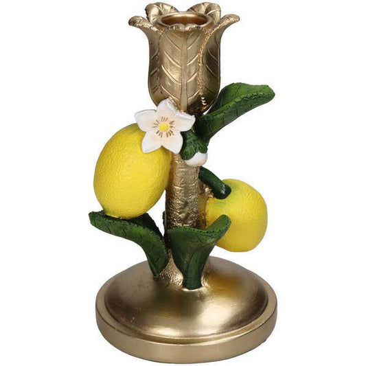 Kerzenständer - Zitrone - ↑18 cm - Kerzenleuchter 