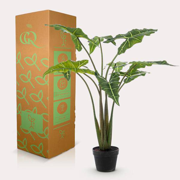 Kunstpflanze - Alocasia Frydek - 120 cm 