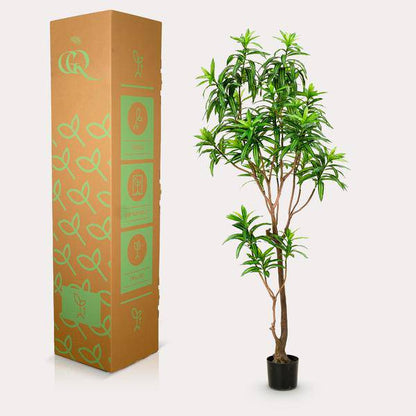 Kunstpflanze - Dracaena - Drachenbaum - 190 cm 