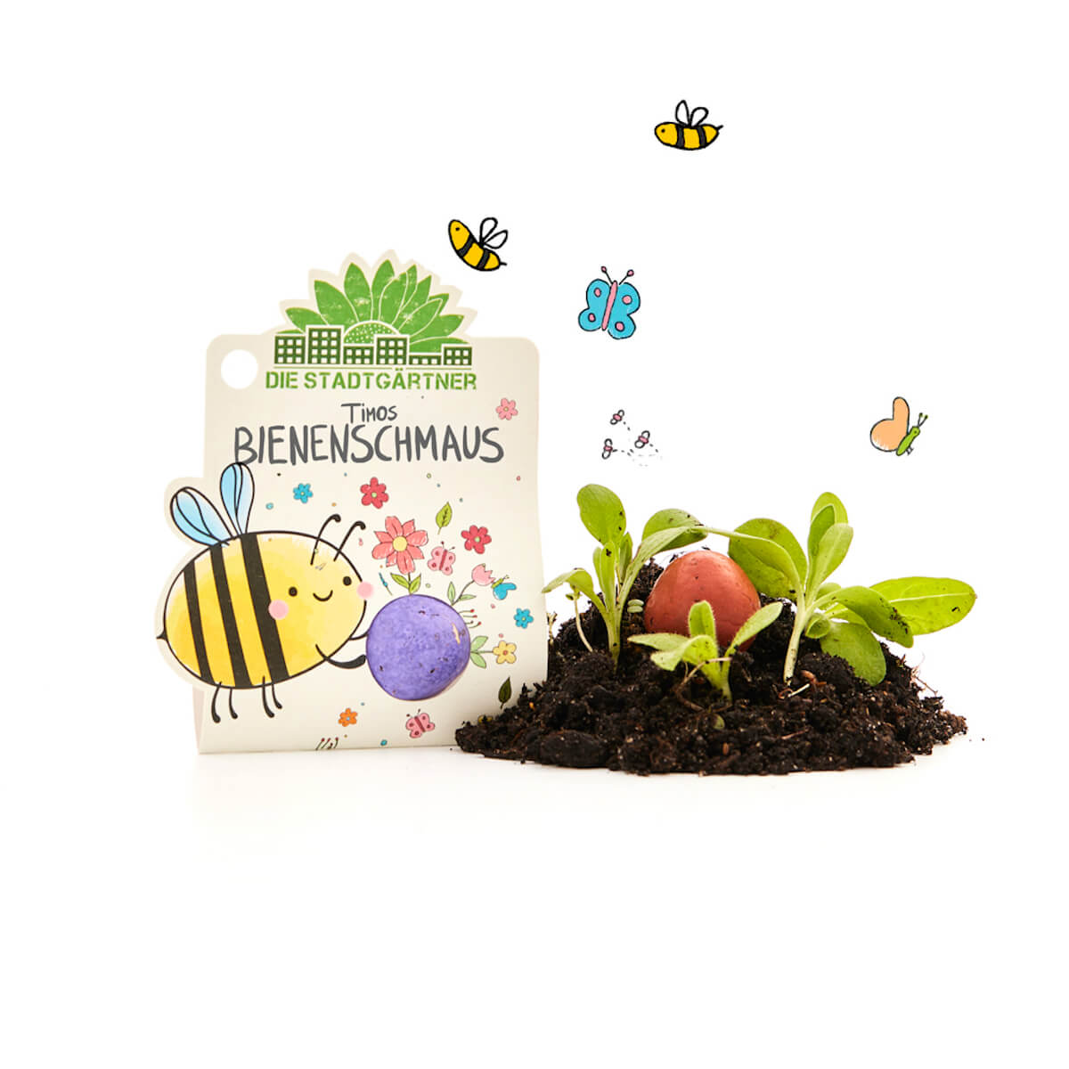 1 Blumenmurmel "Timos Bienenschmaus" 